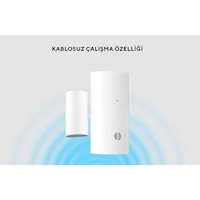 Tuya Uyumlu Sl-eg05 Kablosuz Kapı Pencere Manyetik Sensör Tuya Uyumlu Sl-eg05 Kablosuz Kapı Pencere Manyetik Sensör