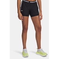 Under Armour Tech Play Up 2in1 Kadın Şort Siyah Under Armour Tech Play Up 2in1 Kadın Şort Siyah