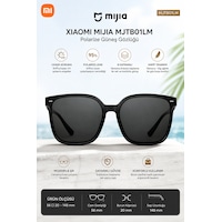 Mijia Square Polarize %95+ Oar Kaplama Uv400 Unisex Güneş Gözlüğü Hd Nylon Lens Siyah Çerçeve Mjtb01lm Mijia Square Polarize %95+ Oar Kaplama Uv400 Unisex Güneş Gözlüğü Hd Nylon Lens Siyah Çerçeve Mjtb01lm