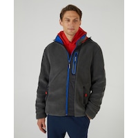 Skechers M Outdoor Fleece Full Zip Sherpa Erkek Gri Mont S242039-035 Gri Skechers M Outdoor Fleece Full Zip Sherpa Erkek Gri Mont S242039-035 Gri