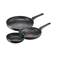 Tefal Titanyum 1X SimpleCook 20/24/28 Cm Difüzyon Tabanlı 3'lü Tava Seti Tefal Titanyum 1X SimpleCook 20/24/28 Cm Difüzyon Tabanlı 3'lü Tava Seti