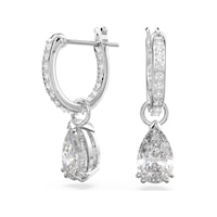 Swarovski Thebasıcs:Pe Pear Whıte/Rhs Küpe 5636716 Gümüş Swarovski Thebasıcs:Pe Pear Whıte/Rhs Küpe 5636716 Gümüş
