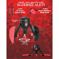 İç Bacak Egzersiz Aleti 35 Kg Ayarlanabilir Kegel Cihazı Pelvik Kas Aleti Kalça Kol Sırt Sıkılaştırıcı Tutma Aparatlı Siyah - Kırmızı İç Bacak Egzersiz Aleti 35 Kg Ayarlanabilir Kegel Cihazı Pelvik Kas Aleti Kalça Kol Sırt Sıkılaştırıcı Tutma Aparatlı Siyah - Kırmızı