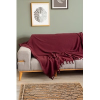 Bordo Koltuk Örtüsü Balık Sırtı Desen 180 210 Bordo Bordo Koltuk Örtüsü Balık Sırtı Desen 180 210 Bordo