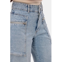 it's basic Kadın Kot Rengi 4s6-3 Relax Kargo Fit Denim Jean it's basic Kadın Kot Rengi 4s6-3 Relax Kargo Fit Denim Jean