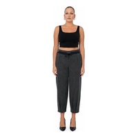 Büyük Beden Mom Fit Kışlık Spor Şık Kadın Pantolon Gri Büyük Beden Mom Fit Kışlık Spor Şık Kadın Pantolon Gri