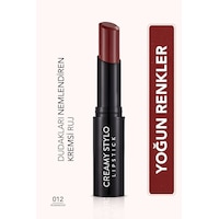 Flormar Yarı Parlak Stick Ruj- Creamy Stylo Lipstick -012 Rosewood-8682536013727 Flormar Yarı Parlak Stick Ruj- Creamy Stylo Lipstick -012 Rosewood-8682536013727