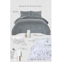 Elart Victoria Kombin Set Gri Elart Victoria Kombin Set Gri