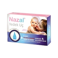 Nazal Burun Aspiratörü Yedek Ucu 2 x 12'li (Otribebe Uyumlu) Nazal Burun Aspiratörü Yedek Ucu 2 x 12'li (Otribebe Uyumlu)