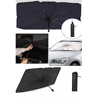 Tüm Araçlara Uygun Oto Ön Cam Araç İçi Açılabilir Güneşlik Şemsiye 140cmx79cm Tüm Araçlara Uygun Oto Ön Cam Araç İçi Açılabilir Güneşlik Şemsiye 140cmx79cm