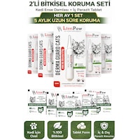 2'li Set Kedi Bitkisel İç Dış Parazit Ense Bitkisel Damla Seti - 5 Damla 5 Tablet 2'li Set Kedi Bitkisel İç Dış Parazit Ense Bitkisel Damla Seti - 5 Damla 5 Tablet