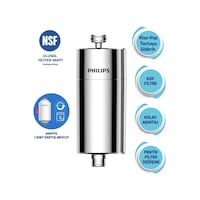 Philips Duş Filtresi Cilt ve Saç Dostu Awp1775ch Krom Philips Duş Filtresi Cilt ve Saç Dostu Awp1775ch Krom