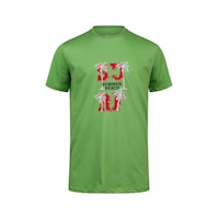 2as Alex Baskılı Erkek Sıfır Yaka T-shirt 047 Yeşil 2as Alex Baskılı Erkek Sıfır Yaka T-shirt 047 Yeşil