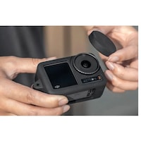 Mettzchrom Dji Osmo Action 5 / 4 / 3 Uyumlu Siyah Renkli Silikon Kılıf Koruma Kılıfı Soft Case Mettzchrom Dji Osmo Action 5 / 4 / 3 Uyumlu Siyah Renkli Silikon Kılıf Koruma Kılıfı Soft Case
