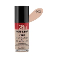 Pastel 24 H Non-Stop 2 İn 1 Fondeten Concealer No:602 Pastel 24 H Non-Stop 2 İn 1 Fondeten Concealer No:602
