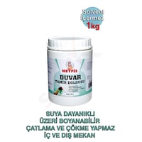 Duvar Tamir Dolgusu 1kg, Beyaz, Suya Dayanıklı, Üzeri Boyanabilir 1 KG Duvar Tamir Dolgusu 1kg, Beyaz, Suya Dayanıklı, Üzeri Boyanabilir 1 KG