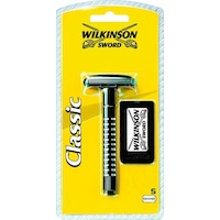 Wilkinson Sword Klasik Tıraş Makinesi + Yedek Başlık 5'li Wilkinson Sword Klasik Tıraş Makinesi + Yedek Başlık 5'li
