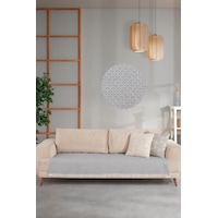 Zeynep Tekstil Halfy Natural Pamuklu Koltuk Şalı Çekyat Örtüsü 100 x 210 CM Gri Zeynep Tekstil Halfy Natural Pamuklu Koltuk Şalı Çekyat Örtüsü 100 x 210 CM Gri