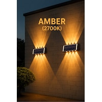 Güneş Enerjili Led Aplik Ct-8010 - Solar Enerjili Bahçe Aydınlatma Güneş Enerjili Led Aplik Ct-8010 - Solar Enerjili Bahçe Aydınlatma