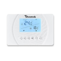 Baymak Logi Pro S Kablosuz Programlanabilir Oda Termostatı Baymak Logi Pro S Kablosuz Programlanabilir Oda Termostatı