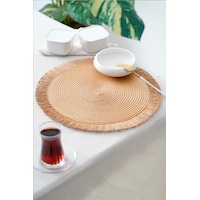 Digithome Acar 6 Lı Amerikan Servisi Supla Yuvarlak Kahverengi 38 Cm Acr-286/20 Kahverengi Digithome Acar 6 Lı Amerikan Servisi Supla Yuvarlak Kahverengi 38 Cm Acr-286/20 Kahverengi