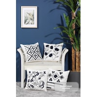 Elart Eftalya Kırlent Kılıfı 4 Adet 40x40 Cm Renksiz Elart Eftalya Kırlent Kılıfı 4 Adet 40x40 Cm Renksiz