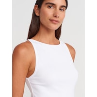 Dilvin 21048 Halter Yaka Top-beyaz Beyaz Dilvin 21048 Halter Yaka Top-beyaz Beyaz