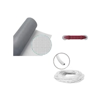Netpen 3'lü Sineklik Seti 400x120 Cm Tül, 20 Mt. Beyaz Conta, Fitil Çekme Aparatı Netpen 3'lü Sineklik Seti 400x120 Cm Tül, 20 Mt. Beyaz Conta, Fitil Çekme Aparatı