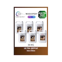 30 Kg Wood Epoxy Quatro Maxi/ Kalın Döküm Şeffaf Epoksi Reçine 30 Kg Wood Epoxy Quatro Maxi/ Kalın Döküm Şeffaf Epoksi Reçine
