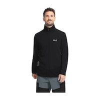 Jack Wolfskin Rıdge Hıke Fz M Erkek Polar Siyah A65840-6000