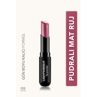 Flormar Lightweight Lip Powder Kurutmayan Mat Stick Ruj 008 Lucky Me Flormar Lightweight Lip Powder Kurutmayan Mat Stick Ruj 008 Lucky Me