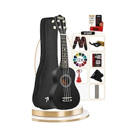Midex UKX-901BK Siyah Soprano Ukulele (Askı Çanta Metod Pena) Midex UKX-901BK Siyah Soprano Ukulele (Askı Çanta Metod Pena)