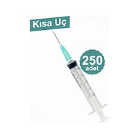 Genject 2,5 Ml Enjektör Kısa Uçlu 21g/16mm 250'li Kutu Genject 2,5 Ml Enjektör Kısa Uçlu 21g/16mm 250'li Kutu