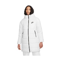 Nike Sportswear Classic Puffer Therma-fit Bol Kesimli Kadın Parkası Beyaz Nike Sportswear Classic Puffer Therma-fit Bol Kesimli Kadın Parkası Beyaz