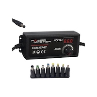 Powermaster Pm-18747 Dijital Ekranlı 12 Volt - 24 Volt / 5 Amper Çok Uçlu Ayarlı Kademeli Adaptör Powermaster Pm-18747 Dijital Ekranlı 12 Volt - 24 Volt / 5 Amper Çok Uçlu Ayarlı Kademeli Adaptör