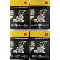Kodak 10X15 CM-260 G Gram 4 Paket Parlak Inkjet Fotoğraf Kağıdı Kodak 10X15 CM-260 G Gram 4 Paket Parlak Inkjet Fotoğraf Kağıdı