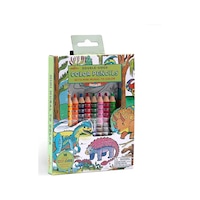 Eeboo Boyama Posteri Ve 16 Renk Kuru Boya Seti - Dinosaurs Eeboo Boyama Posteri Ve 16 Renk Kuru Boya Seti - Dinosaurs