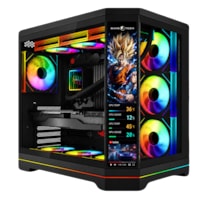 Gametech Vision V2 7x Argb Fanlı Lcd Ekranlı Oyuncu Bilgisayar Kasası Siyah Gametech Vision V2 7x Argb Fanlı Lcd Ekranlı Oyuncu Bilgisayar Kasası Siyah