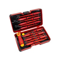 İzeltaş 1400 İzoleli 1000 V Elektro Slim Tornavida Seti 14 Parça - 14000005342 İzeltaş 1400 İzoleli 1000 V Elektro Slim Tornavida Seti 14 Parça - 14000005342