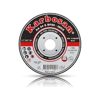 Karbosan 125 x 1 Paslanmaz Çelik Inox Kesme Diski 25 Adet Karbosan 125 x 1 Paslanmaz Çelik Inox Kesme Diski 25 Adet