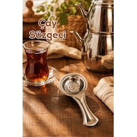 Porsima Paslanmaz Çelik Çay Süzgeci - 12cm Porsima Paslanmaz Çelik Çay Süzgeci - 12cm