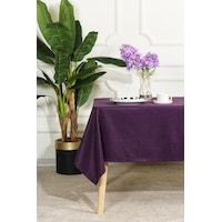 Elart Soft Kadife Masa Örtüsü Dikdörtgen 150x220 Cm Mor Mor Elart Soft Kadife Masa Örtüsü Dikdörtgen 150x220 Cm Mor Mor