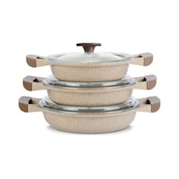 Thermoad Graneu Sahan Set 6 Parça Vizon Thermoad Graneu Sahan Set 6 Parça Vizon