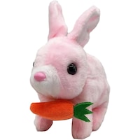 Pilli Sesli Zıplayan Hareketli Peluş Tavşan Pilli Sesli Zıplayan Hareketli Peluş Tavşan