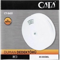 Cata Ct 9451 Pilli Duman Dedektörü Cata Ct 9451 Pilli Duman Dedektörü