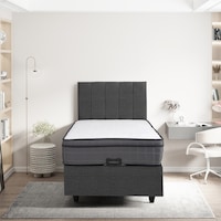 Basic Plus Yatak Baza Başlık Seti 3 Ü Bir Arada Konuma Özel Teslimat 90 x 190 CM