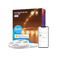 Akıllı Led Şerit Wi-fi Rgb 5 Metre Msl320 Pro Apple Home Destekli Rastgele Renk Akıllı Led Şerit Wi-fi Rgb 5 Metre Msl320 Pro Apple Home Destekli Rastgele Renk