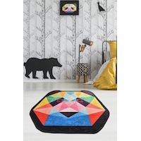 Enjoy Panda 140X140 Cm Çocuk Ve Bebek Halısı Çok Renkli Enjoy Panda 140X140 Cm Çocuk Ve Bebek Halısı Çok Renkli