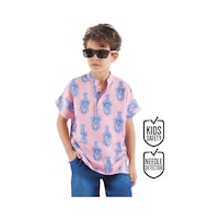 Denokids Mshb&g Istakoz Erkek Çocuk Gömlek Denokids Mshb&g Istakoz Erkek Çocuk Gömlek