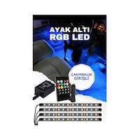 Çakmaklık Girişli Rgb Ayak Altı Led Sese Duyarlı Led Müziğe Duyarlı 12 Led Çakmaklık Girişli Rgb Ayak Altı Led Sese Duyarlı Led Müziğe Duyarlı 12 Led